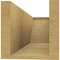 Ekena Millwork 6in. W x 6in. H x 20in. L Concord Woodgrain TimberThane Rafter Tail, Primed Tan RFTUR06X06X20CONRCPR - alternate 4